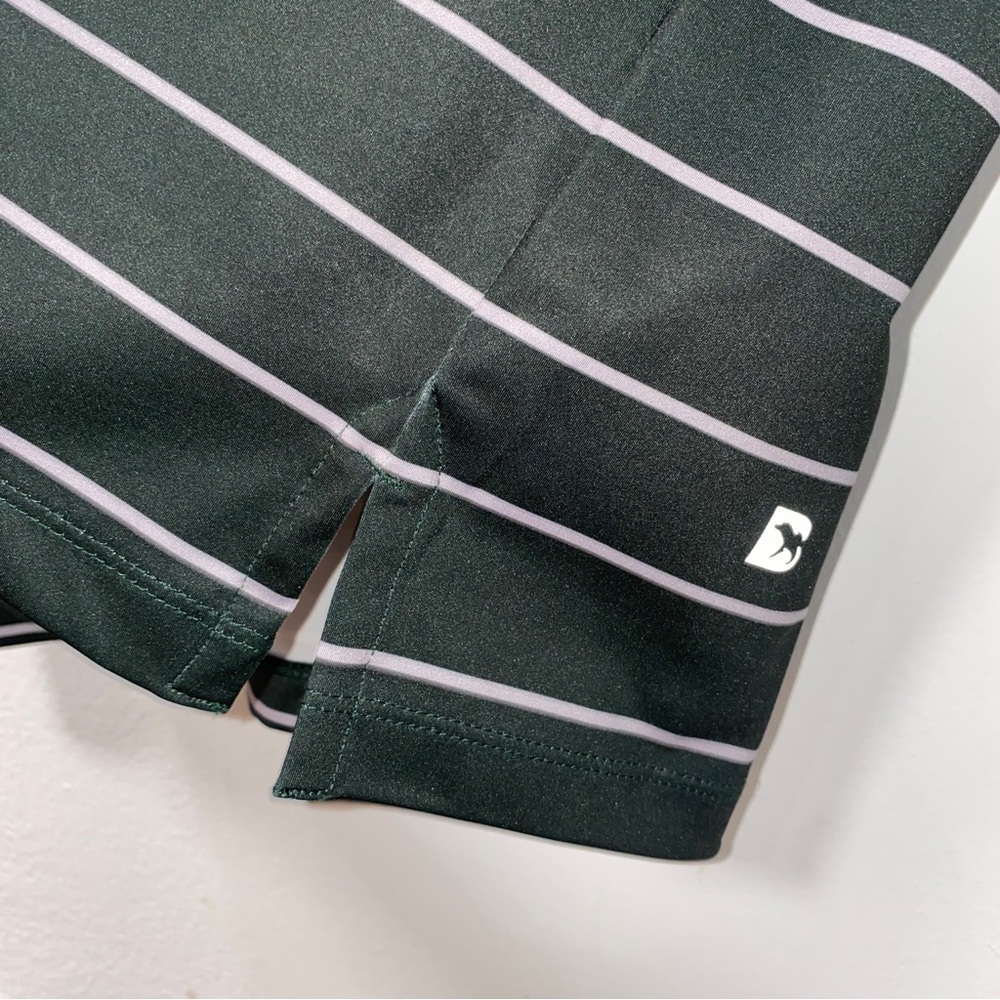 Bear Bottom Striped Lightweight Performance Polo Size Large - Picture 3 of 7
